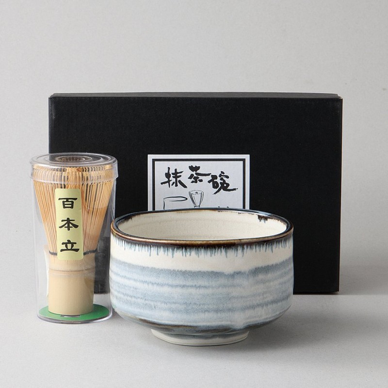 Ｍ４７１ 茶碗 『たち吉 青嵐窯造』『乾山写梅絵』 抹茶碗 共箱 茶道具