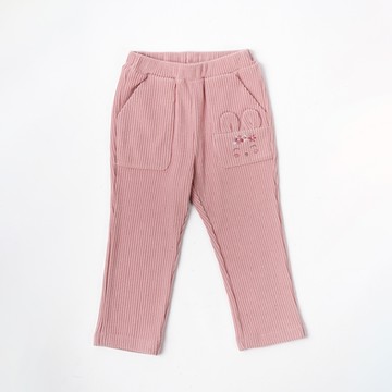 PIPPY可愛動物袋口長褲 粉-090-100