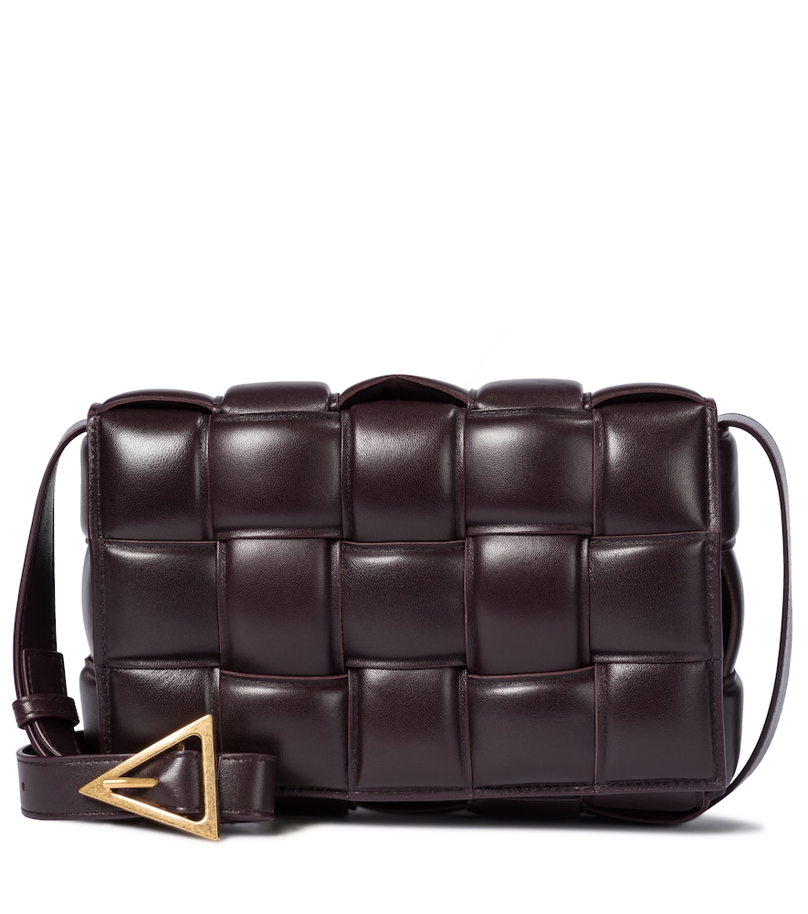 Padded Cassette leather shoulder bag