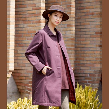 MRSA鋪棉風衣外套