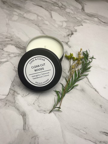 木質調 Sleek & Urban | 清朗木境 Clean Cut Woods 手工大豆蠟燭