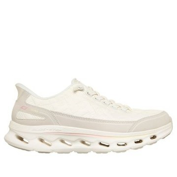 Skechers 思克威爾 Go Walk Glide-Step 2.0 [125156WOFWT] 女 健走鞋 米
