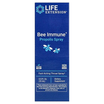 Life Extension, Bee Immune Propolis Spray, 0.5 fl oz (15 ml)