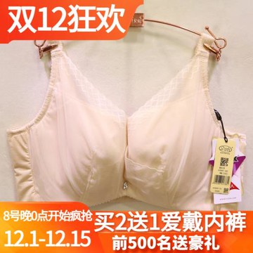 戴芝蒂A39947超薄大胸顯小CDE杯上托定型收副乳全罩杯調整型文胸