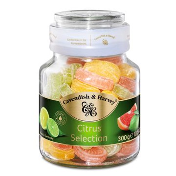 德國 卡恩迪許 經典柑橘水果糖300G