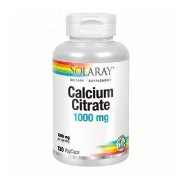 Calcium Citrate 120 Caps by Solaray