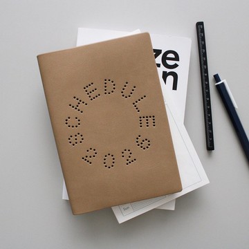 MATOKA 日誌 2026年版 2025年10月開始 B6 週記事 左頁 Artisan Beige