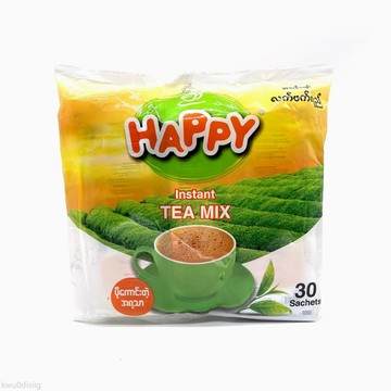 速溶奶茶粉 緬甸特產Happy速溶奶茶粉660g香濃滑爽大包裝營養奶茶店原料30包