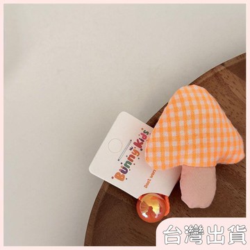✨臺灣出貨✨【飾飾如意】可愛立體彩色蘑菇珠珠兒童髮圈發繩小皮筋