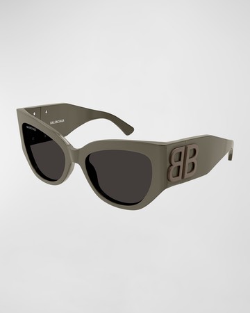 BB Monochrome Acetate Butterfly Sunglasses