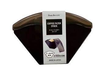 日本SANADA咖啡紙放置盒-透黑