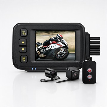 PAIPAI 防水型 MT30摩托車雙錄前後雙鏡頭機車行車紀錄器