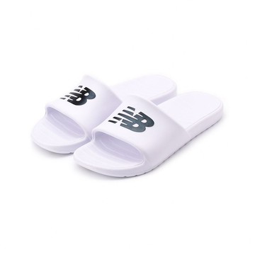 NEW BALANCE 運動拖鞋 白 SUF100E1 男鞋