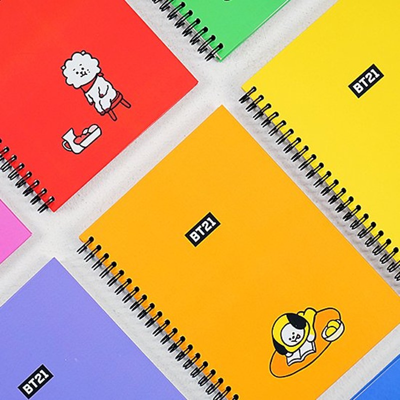 BT21 A5 ハードカバー リング ノート [韓国文具][文房具][かわいい][防弾少年団] [公式] 通販 LINEポイント最大0.5%GET |  LINEショッピング