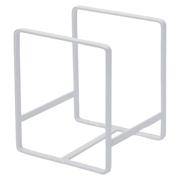 E.dot 大 單格餐盤瀝水架 白色 金屬  20 x 16 x 11.5cm  1個