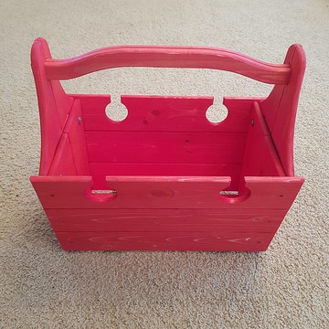 折疊木野餐籃 2 合 1 酒桌野營用紅色覆蓋