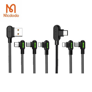 隔日到貨🚚【Mcdodo麥多多】鈕扣系列 L型雙彎頭充電傳輸線 iphone充電線 Typec充電線 手遊充電線