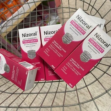 英國進口Nizoral仁山利舒去油脂去屑除菌洗髮水60ML 洗護二合一 蓬鬆 清爽 護髮持久留香 蛋白還原修護