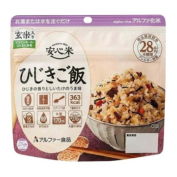 ANSHIN-MAI 安心米 鹿尾菜即食炊飯保存包  100g  1包