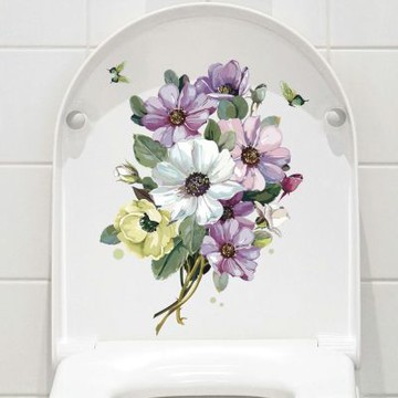 【MR.ZAKKA】創意萬用裝飾貼紙-植物主題 繽紛花朵 L款 居家布置 DIY可移式壁貼 無痕壁貼 牆貼