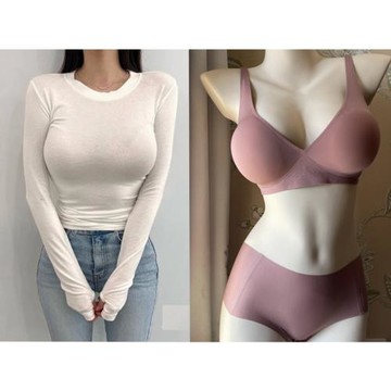韓國外擴內衣顯腰細果凍感外擴塑形加厚小胸聚攏顯大外擴感內衣