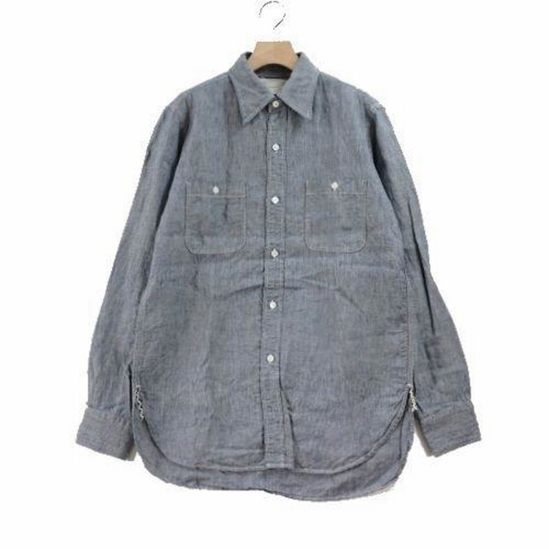 cantate カンタータ 19SS Linen Chambray Shirt リネン シャンブレー ...