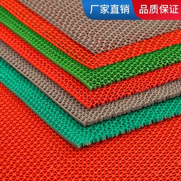 腳踏墊 消毒地墊 消毒防滑墊PVC塑料地毯隔水鏤空門墊衛生間廁所廚房s型網眼浴室墊『cyd15585』