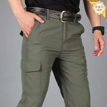 【戰術速幹】工裝褲 戰術褲 男褲 運動褲 速乾透氣 輕薄耐磨 尼龍面料 工廠直供 戶外通勤訓練