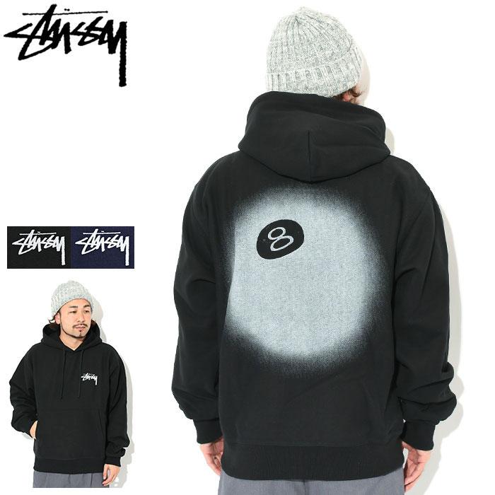 ステューシー パーカー プルオーバー STUSSY メンズ 8 Ball Fade