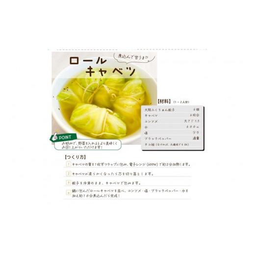 ふるさと納税 大阪府 大東市 大阪ふくちぁん野菜餃子 冷凍生餃子 288個 ［36個入×8セット］