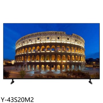 【SONY 索尼】【Y-43S20M2】43吋4K連網智慧顯示器(無安裝)