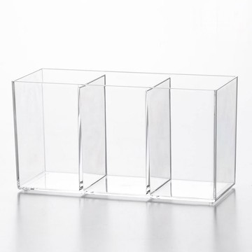 【DECO HOME商品】化妝品收納盒 三格 BT6132(DH) NITORI宜得利家居