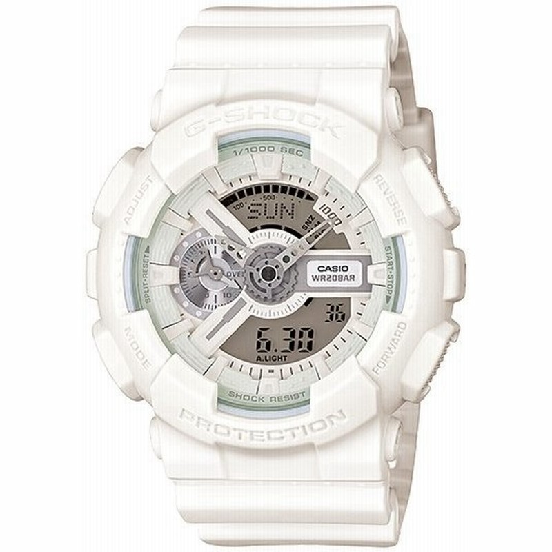 3年保証 Casio カシオ G Shock メンズ アナデジ アナログ デジタル 腕時計 Ga 110bc 7a 海外モデル ホワイト 白 カジュアル 多機能 Ga 110bc 7adr 通販 Lineポイント最大0 5 Get Lineショッピング