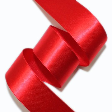 Ribbon Valley 緞面緞帶 40mm  1個  紅色  45m