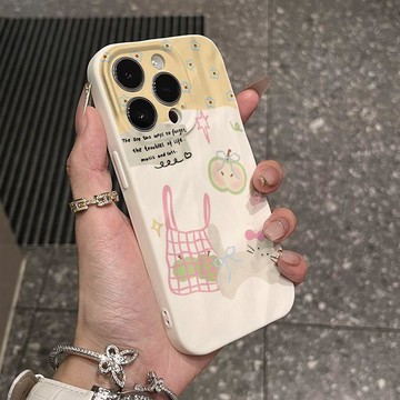 ✨限時下殺✨袋子蘋果貓咪iPhone17promax手機殼蘋果16防摔11/12/13軟14女款15