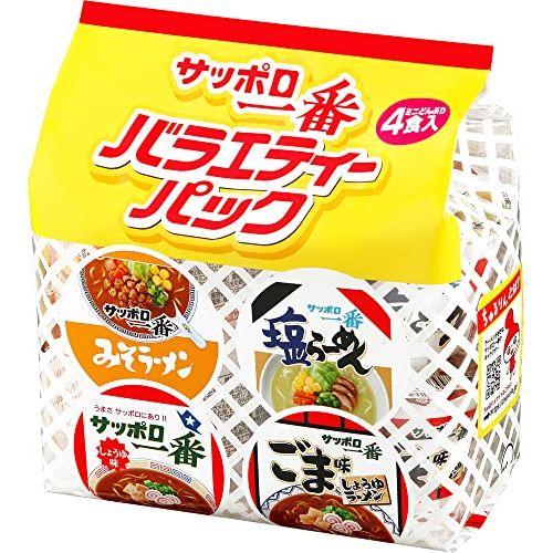 サンヨー食品販売 サッポロ一番ミニどんぶりバラエティ４食入（6個） 取り寄せ商品