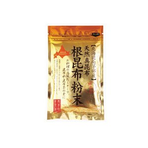 天然真昆布根昆布粉末 50g 南かやべ漁業協同組合