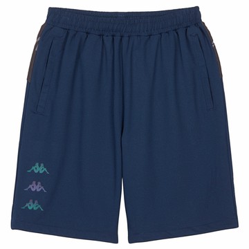 KAPPA義大利舒適型男中性針織短褲藏青371D5YWB29