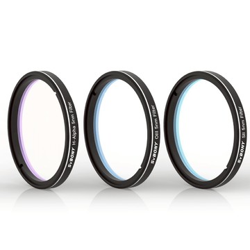 Sv227 SHO 5nm 2" 濾鏡套裝 SII H-Alpha OIII 窄帶天文攝影 CCD 濾鏡,適用於深空
