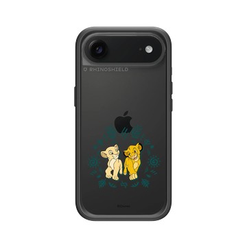 iPhone Air Mod NX -邊框背蓋組合 (相機按鈕) 黑 - Disney - Lion King 迪士尼-獅子王 - 獅子王 Le Roi lion - Simba et Nala