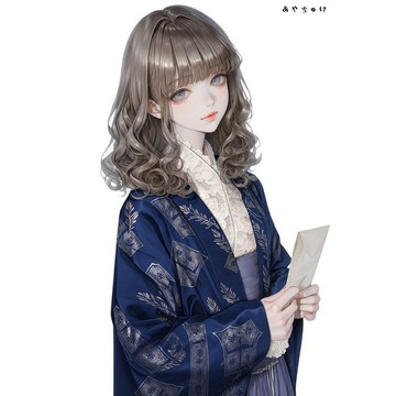 【9 月新款】07-141-0150 人物貼紙 幻想復古浪漫喫茶