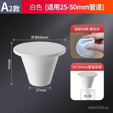 💥在臺24H💥【1萬次迴購】4050110PVC下水管堵頭管帽硅膠密封圈水池堵蓋地漏防臭堵漏塞子 RIPA