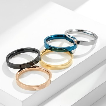 STEEL 鋼戒。3mm單色戒 | TM