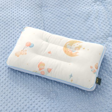 韓系針織舒眠荳點兒童枕 / 童話王子 / DON