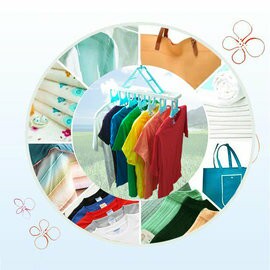 派樂 多功能伸縮七連收納曬衣架(2組) 曬衣架 曬衣夾 收納衣架 晾衣架 晒衣架 魔術衣架 節省空間收納