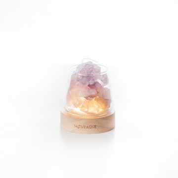 【Montagne】mini富士山｜紫水晶｜權利Ｘ守護｜水晶擴香組 精油可選 新年 開運禮 過年