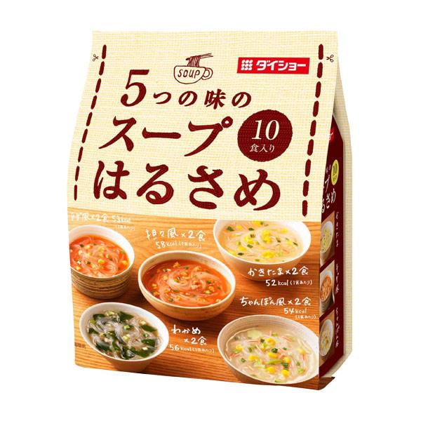 ★まとめ買い★　ダイショー　5つの味のスープはるさめ　164.6G　×10個