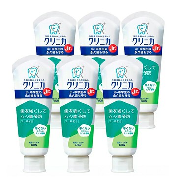 [COSCO代購6] D148209 日本獅王 固齒佳 酵素兒童牙膏組 (6歲以上) X 6入