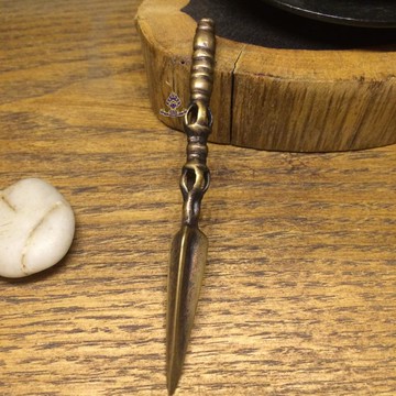 【利眾福澤之家】密宗法器尼泊爾手工純銅 金剛降魔杵 金剛?1入