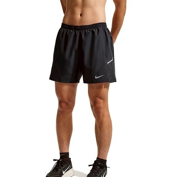 NIKE AS M NK DF MILER 5IN 2IN1 SHOR 男生 黑色 慢跑褲 短褲 IF2045-010